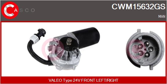 Motor stergator CWM15632GS CASCO
