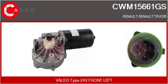 Motor stergator CWM15661GS CASCO