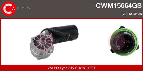 Motor stergator CWM15664GS CASCO