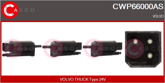 Pompa de apa,spalare parbriz CWP66000AS CASCO
