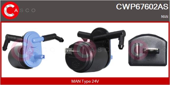 Pompa de apa,spalare parbriz CWP67602AS CASCO