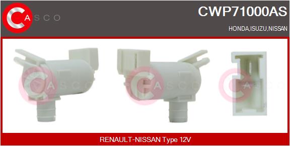 Pompa de apa,spalare parbriz CWP71000AS CASCO