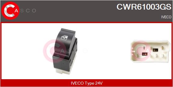 Comutator,macara geam CWR61003GS CASCO