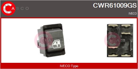 Comutator,macara geam CWR61009GS CASCO