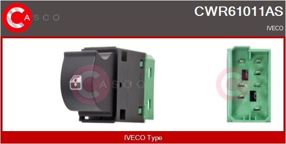 Comutator,macara geam CWR61011AS CASCO
