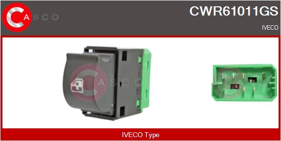 Comutator,macara geam CWR61011GS CASCO