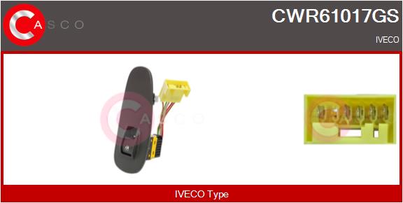 Comutator,macara geam CWR61017GS CASCO