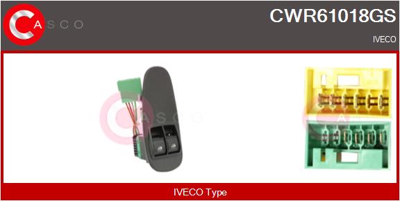 Comutator,macara geam CWR61018GS CASCO