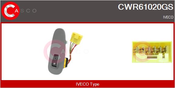 Comutator,macara geam CWR61020GS CASCO