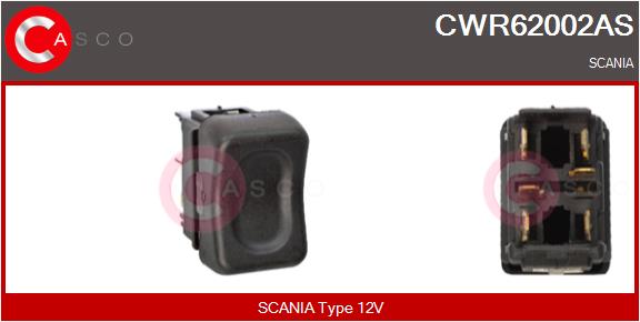 Comutator,macara geam CWR62002AS CASCO