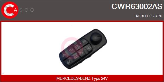 Comutator,macara geam CWR63002AS CASCO