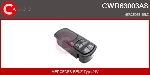 Comutator,macara geam CWR63003AS CASCO