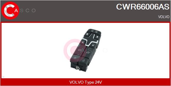 Comutator,macara geam CWR66006AS CASCO