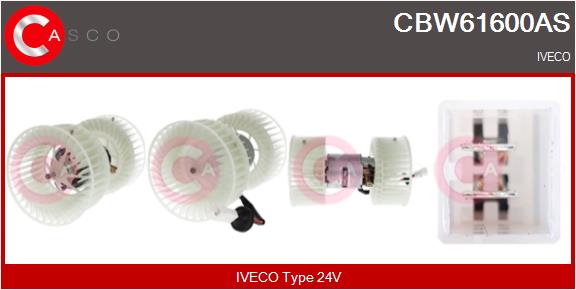 Ventilator, habitaclu CBW61600AS CASCO