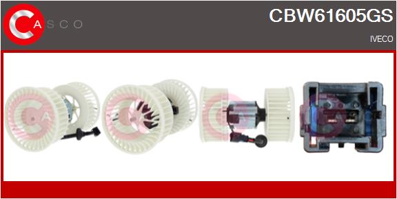 Ventilator, habitaclu CBW61605GS CASCO
