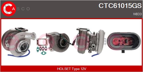 Compresor,sistem de supraalimentare CTC61015GS CASCO