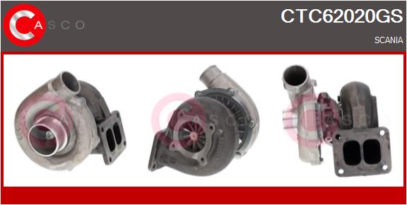Compresor,sistem de supraalimentare CTC62020GS CASCO