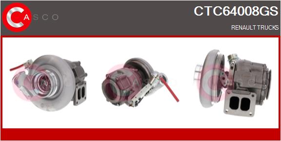 Compresor,sistem de supraalimentare CTC64008GS CASCO