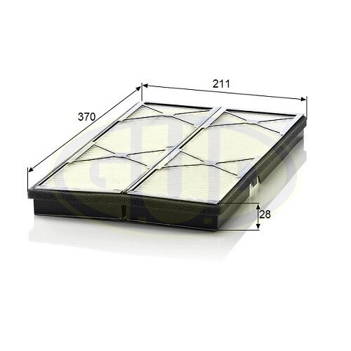 Filtru, aer habitaclu GCF3759 G.U.D.