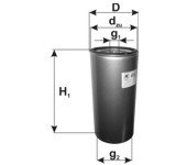 Filtru combustibil PDS191 PZL Filters