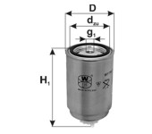 Filtru combustibil PDS718 PZL Filters