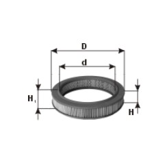 Filtru aer WA20145 PZL Filters