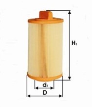 Filtru aer WA25414 PZL Filters