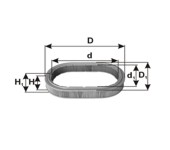 Filtru aer WA25520 PZL Filters