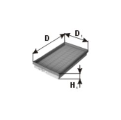 Filtru aer WA501090 PZL Filters