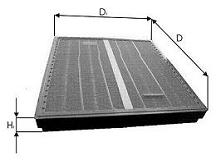 Filtru aer WA591600 PZL Filters