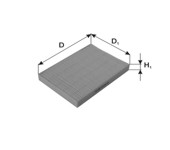 Filtru, aer habitaclu WA61480 PZL Filters