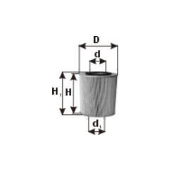 Filtru ulei WO1540X PZL Filters