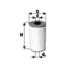 Filtru combustibil WP114X PZL Filters