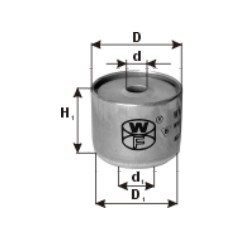 Filtru combustibil WP433X PZL Filters