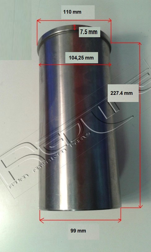 Set camasi piston 19NI011 RED-LINE