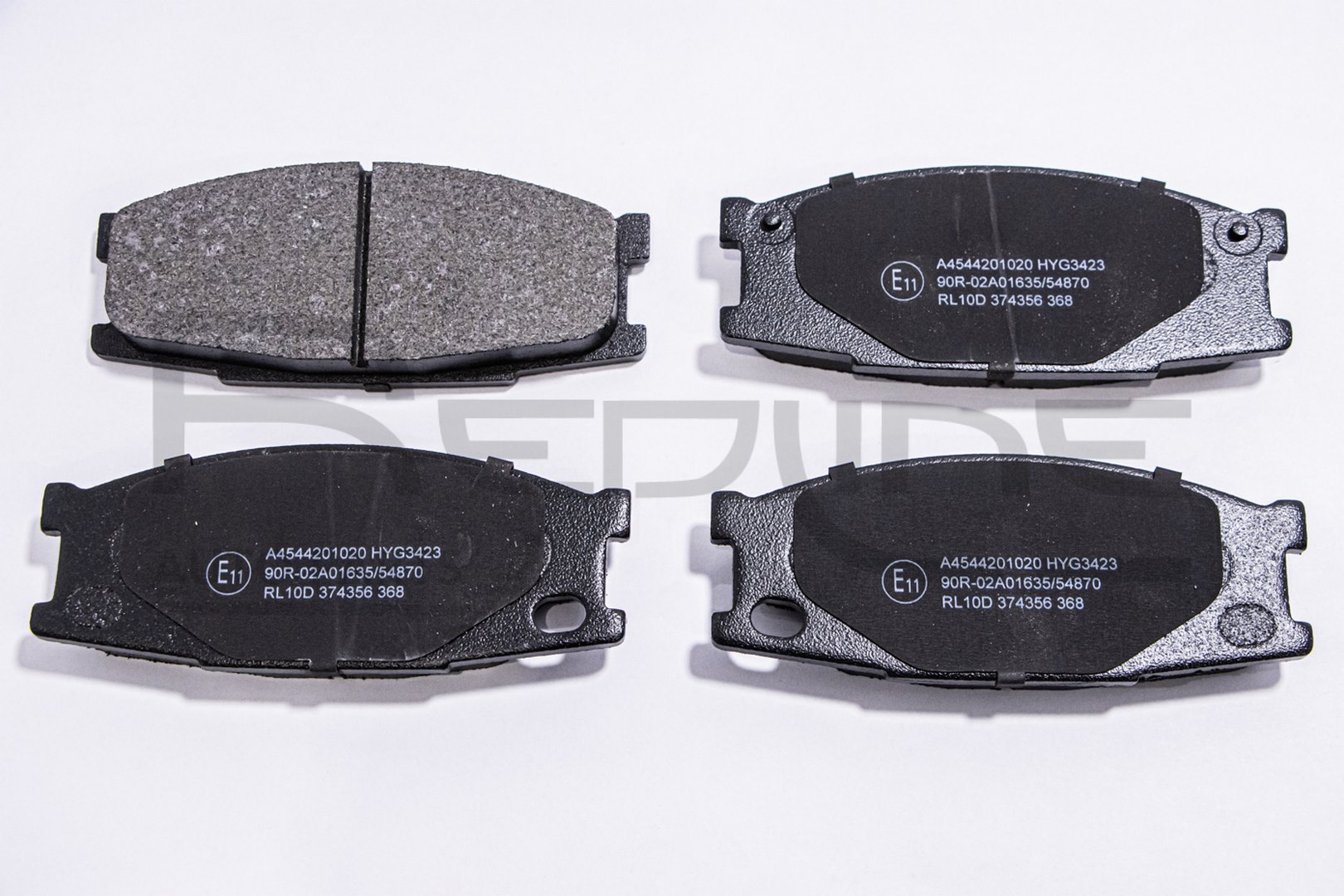Set placute frana,frana disc 27MI029 RED-LINE