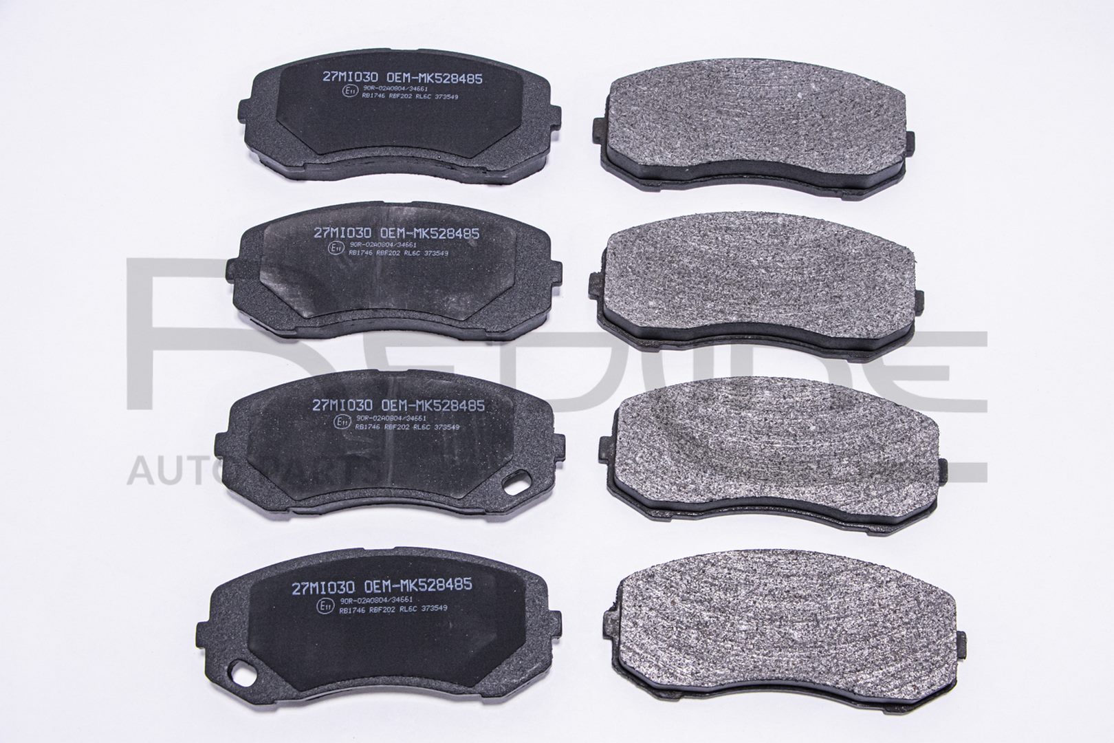 Set placute frana,frana disc 27MI030 RED-LINE