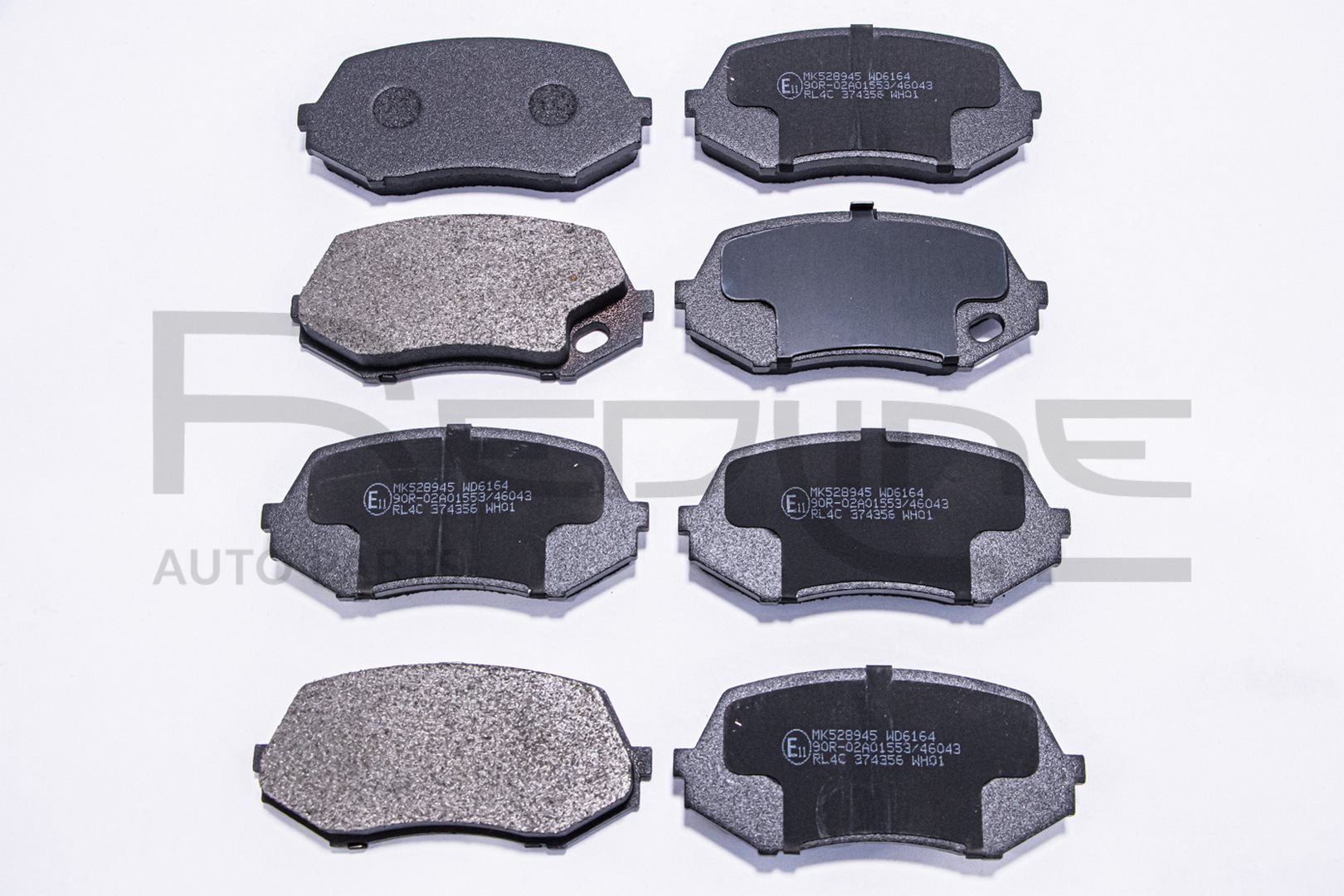 Set placute frana,frana disc 27MI031 RED-LINE