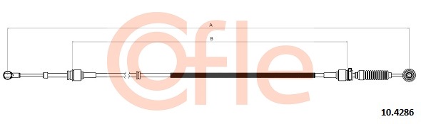 Cablu,transmisie manuala 10.4286 COFLE