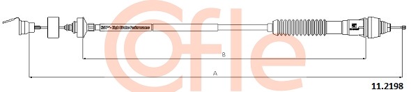 Cablu ambreiaj 11.2198 COFLE