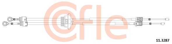 Cablu,transmisie manuala 11.3287 COFLE