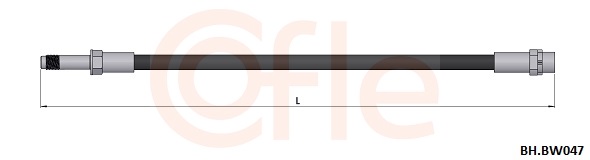 Furtun frana 92.BH.BW047 COFLE