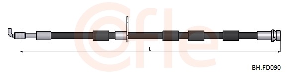 Furtun frana 92.BH.FD090 COFLE