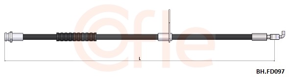 Furtun frana 92.BH.FD097 COFLE