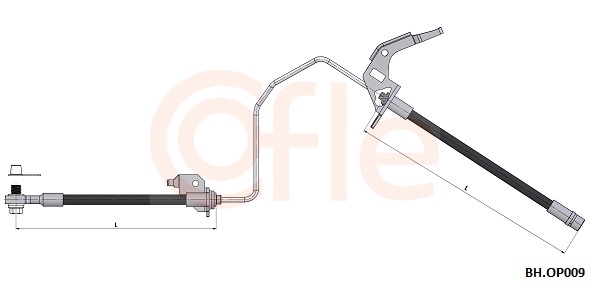 Furtun frana 92.BH.OP009 COFLE
