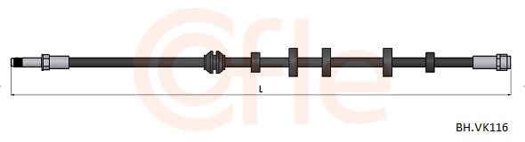 Furtun frana 92.BH.VK116 COFLE