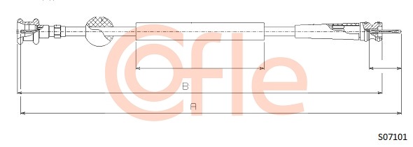 Arbore tahometru S07101 COFLE