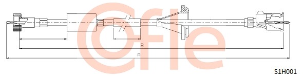 Arbore tahometru S1H001 COFLE