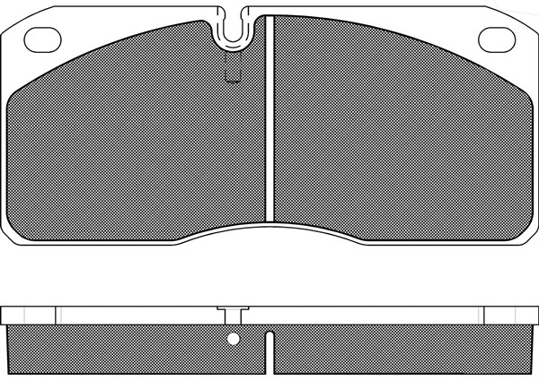 Set placute frana,frana disc 20326 BSF