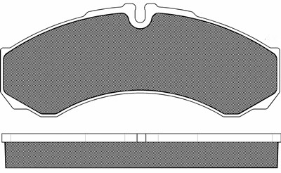 Set placute frana,frana disc 20347 BSF
